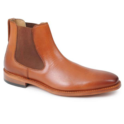 Catesby Leather Dealer Boots - Tan